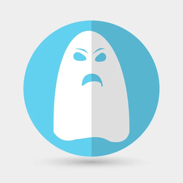 Fantasma, ícone do Halloween — Vetor de Stock