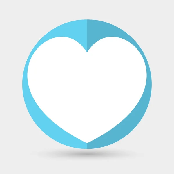 Coração, ícone do amor — Vetor de Stock
