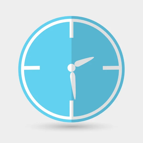 Reloj despertador, Icono del Tiempo — Vector de stock