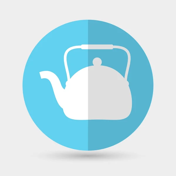 Tea maker, Kitchen Icon — Stock Vector