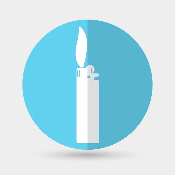 Lighter, fire  icon — Stock Vector