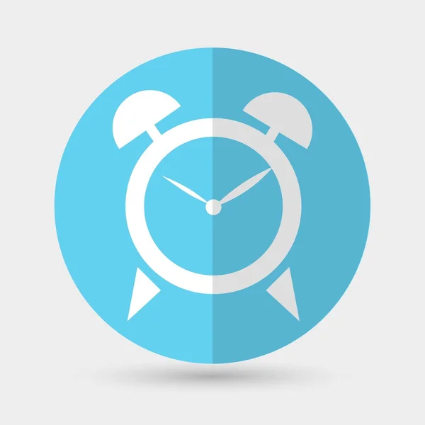 Alarm, tijd, klokpictogram — Stockvector
