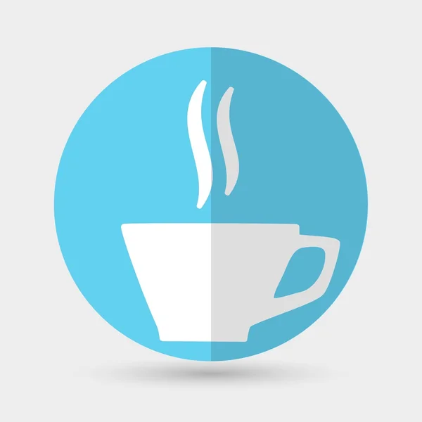 一杯咖啡图标 — 图库矢量图片
