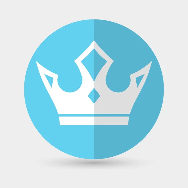 Crown, king, royal icon — Stock Vector