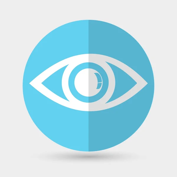 Μάτι, όραση, όραση εικόνα — Διανυσματικό Αρχείο