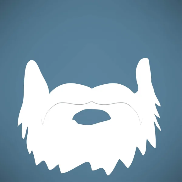 Uomo icona barba — Vettoriale Stock