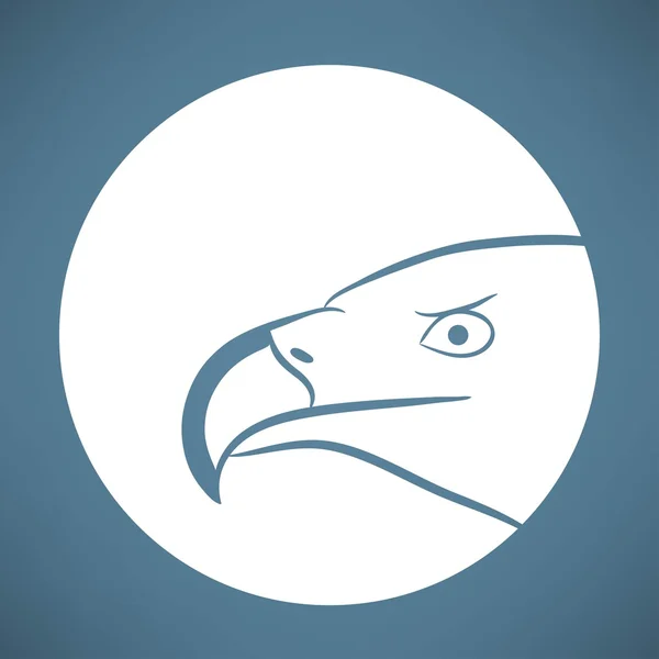Eagle bird Icon — Stock Vector