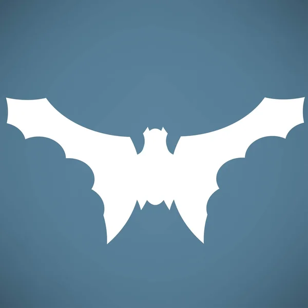 Bat, halloween ikonu — Stockový vektor