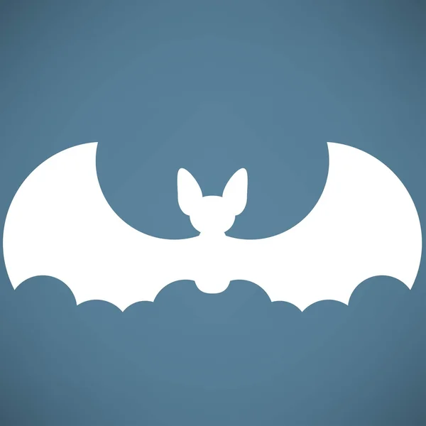Bat, halloween ikonu — Stockový vektor