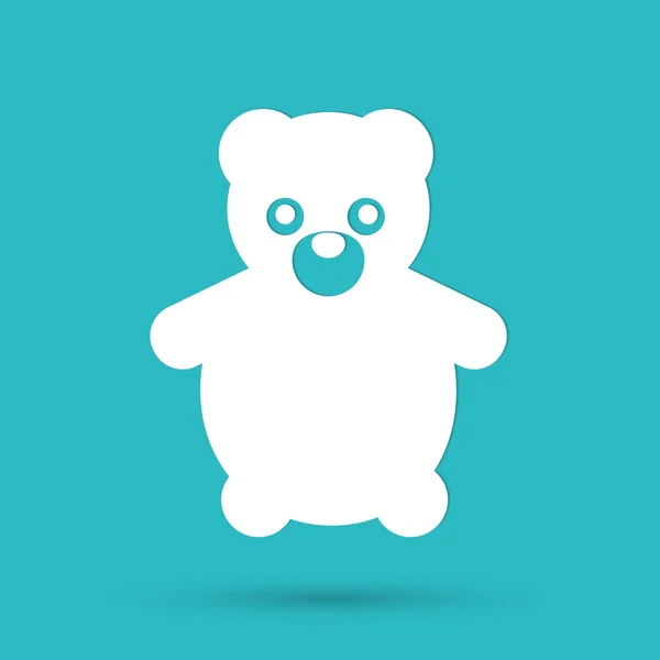 Teddy Bear Toy — Stock Vector