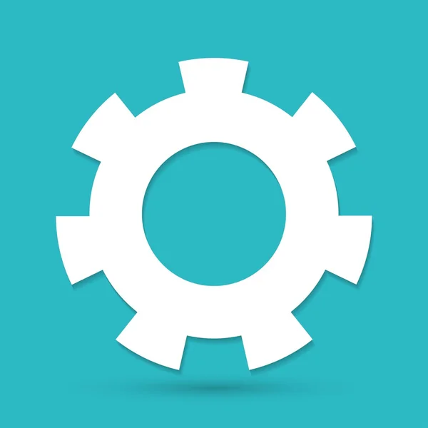 Cog wheel icon — Stock Vector