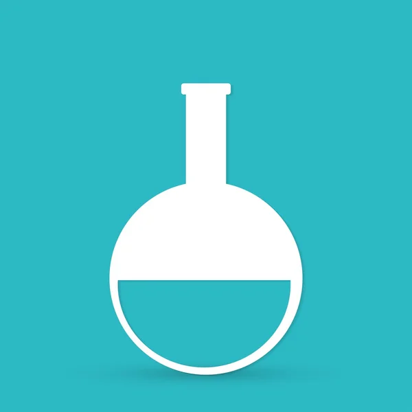 Vitro, chemistry icon — Stock Vector