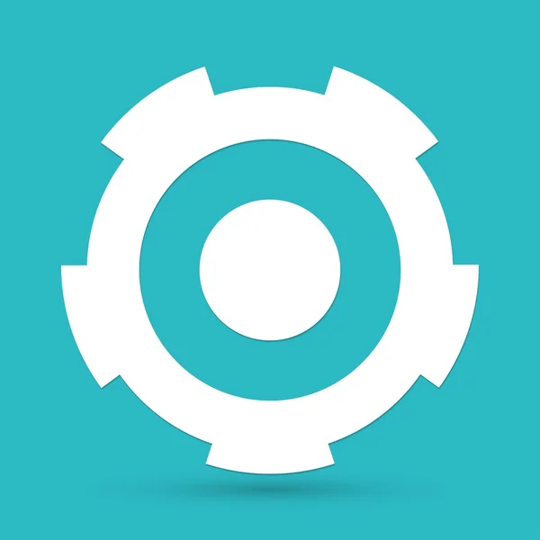 Cog, cogwheel icon — Stock Vector