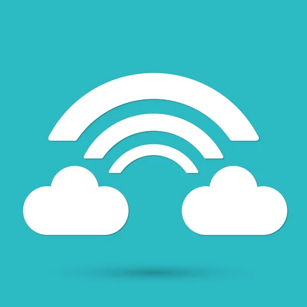 Wireless, wifi Icon — Stock Vector