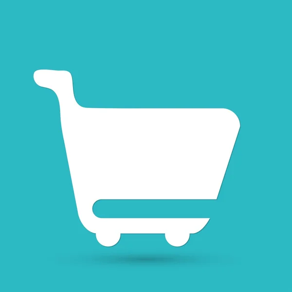 Shopping cart icon — Stock Vector