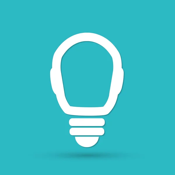 Light bulb, ideas icon — Stock Vector