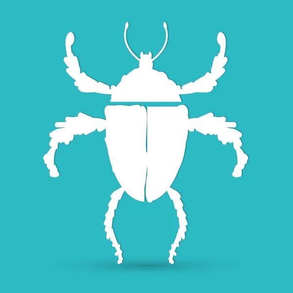 Bug, insect pictogram — Stockvector