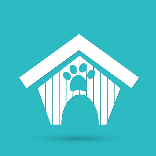 Dog house icon — Stock Vector