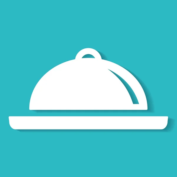 Food Platter Icon — Stock Vector