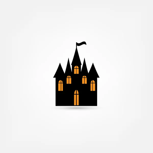 Castle, fortress icon — Stock Vector