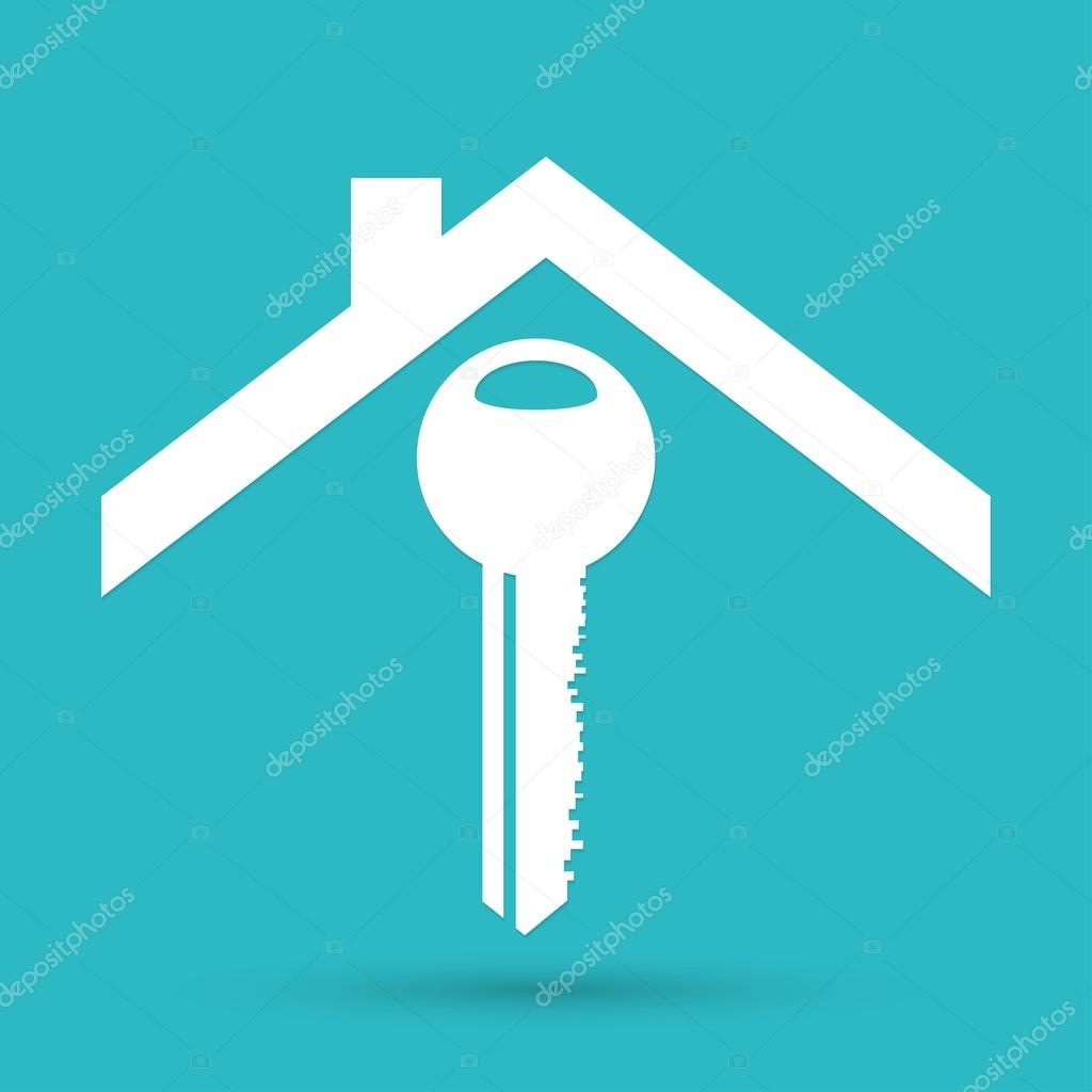 House with key icon