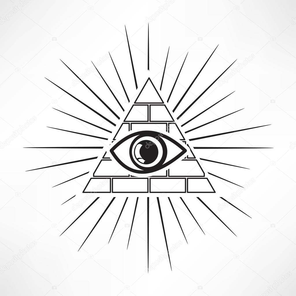 Pyramid Eye, masonic icon