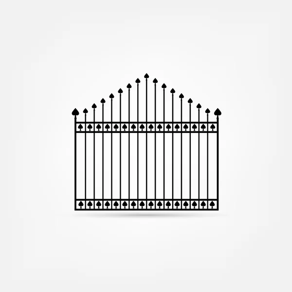 Gate icon illustration — Stock Vector