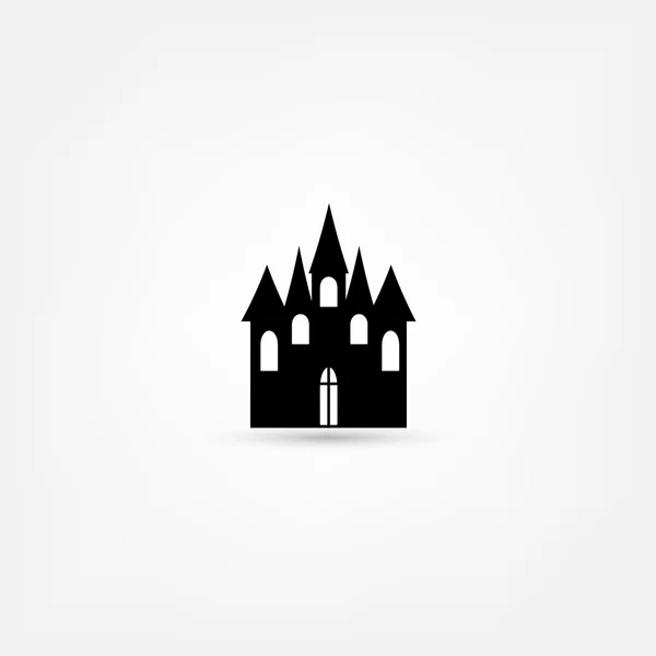 Castle icon illustration — Stock Vector