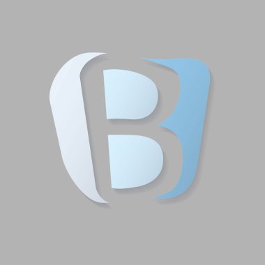 Soyut simgesi mektup b