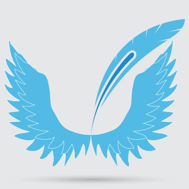 Melek kanatları simgesi