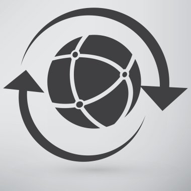 Dünya, dünya, dünya simgesi