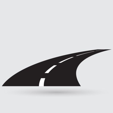 Road, highway  icon clipart