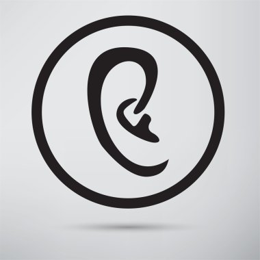 kulak, simge duyuyor