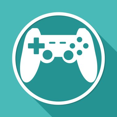 Game joypad, joystick icon