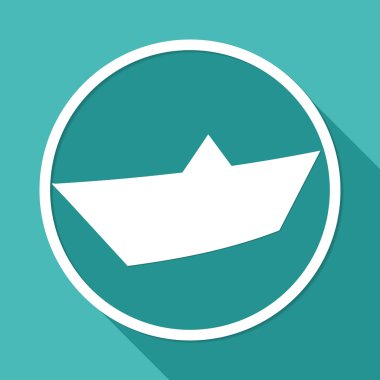 Yat, kağıt tekne simgesi