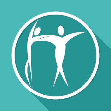 dansçı çift simgesi