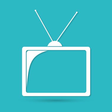 TV, televizyon simgesi