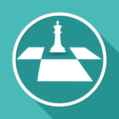 Satranç oyunun simgesini