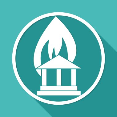 yangın uyarı simgesi