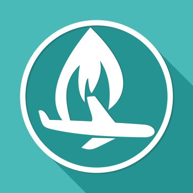 yangın uyarı, uyarı simgesi