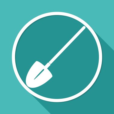 Kutsal kişilerin resmi Bahçe araç, kürek