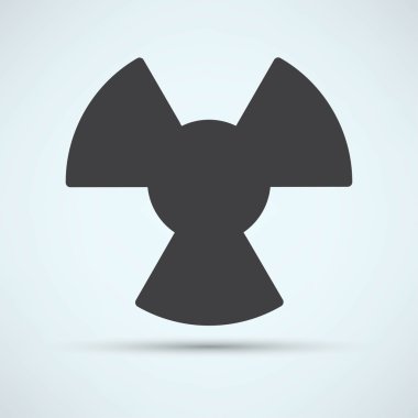 radyasyon sembolü, tehlike simgesi