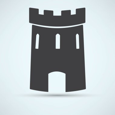 Chess, rook, tower icon