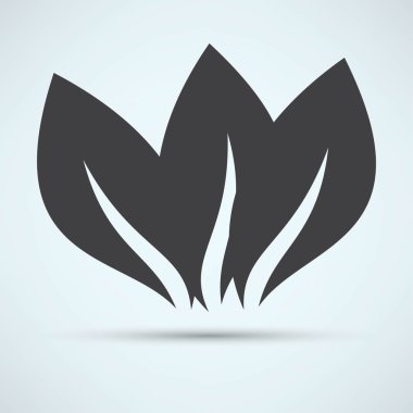 Eco, flora, leaves icon