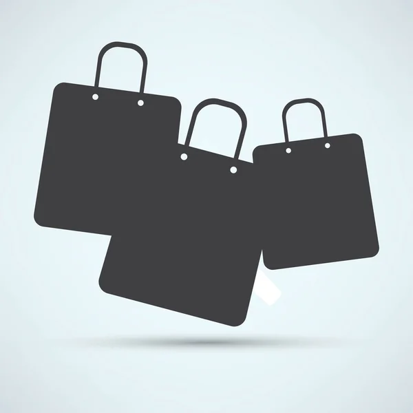 Shopping bags, purchase icon — Stock Vector