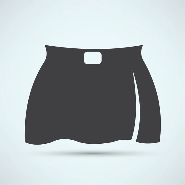 Skirt, female fashion icon — Stock Vector