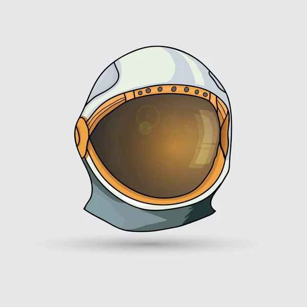 Space helmet, astronaut icon — Stock Vector