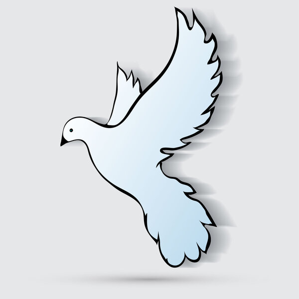 Dove of peace symbol