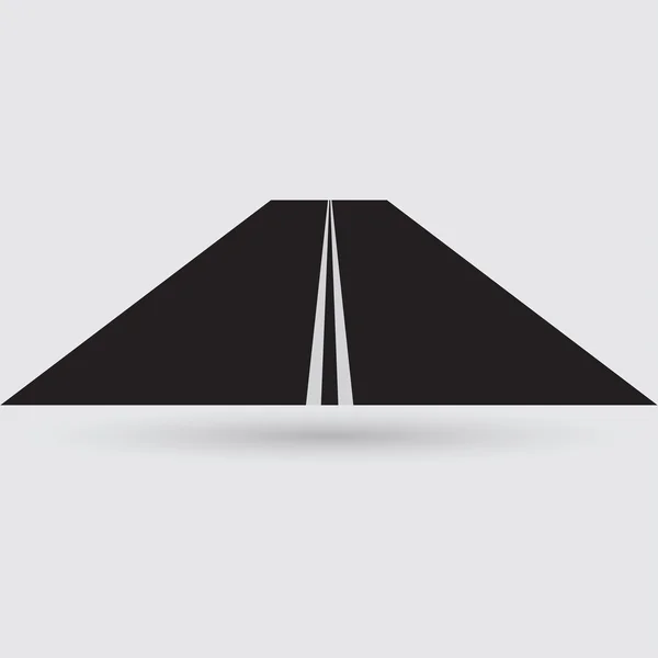 Road, highway  icon — Stock Vector