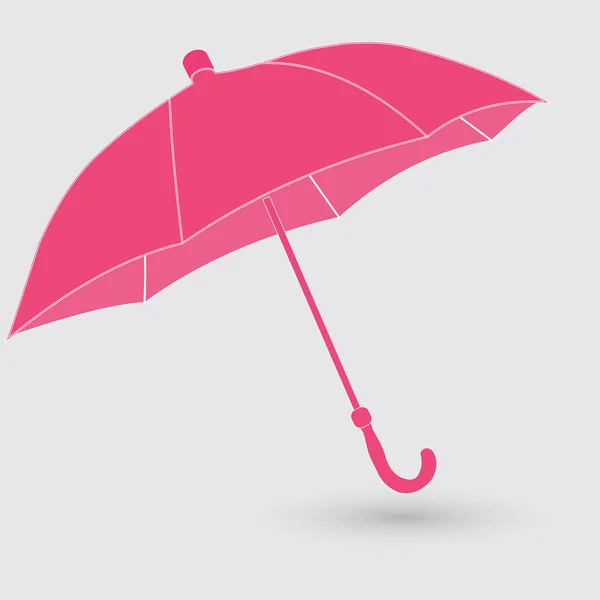 Parapluie, icône protection contre la pluie — Image vectorielle